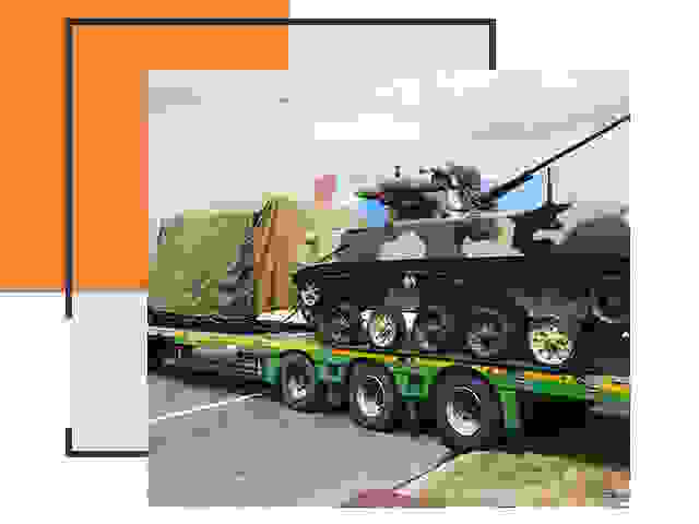 Перевозка военной техники в Кореновске